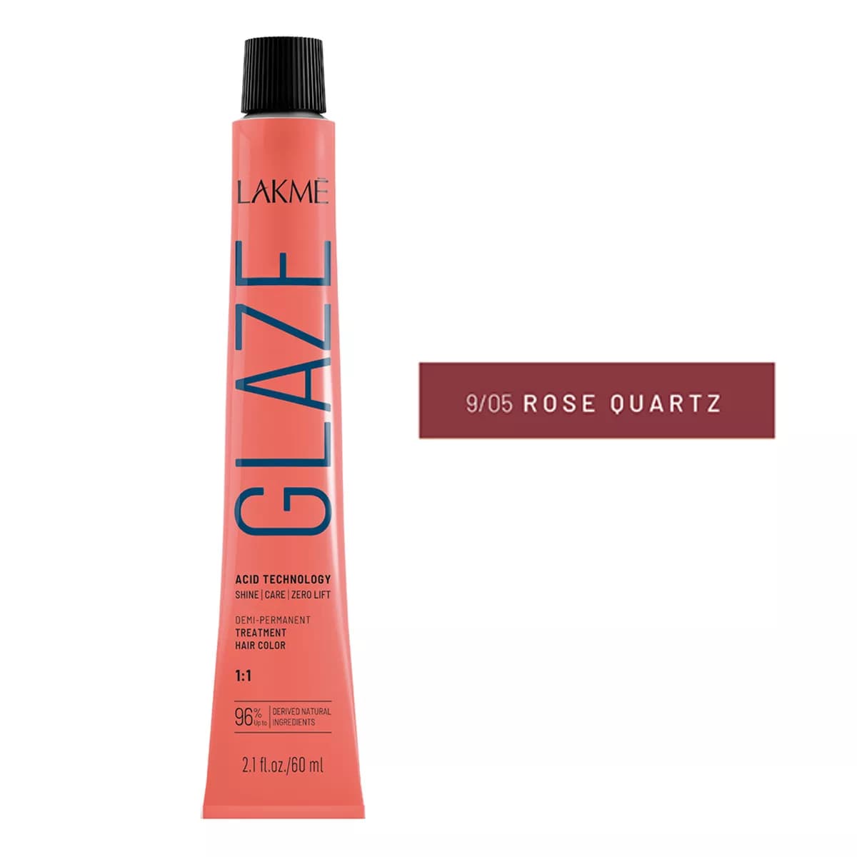 Glaze, toner kwasowy do włosów, 9/05 Rose Quartz