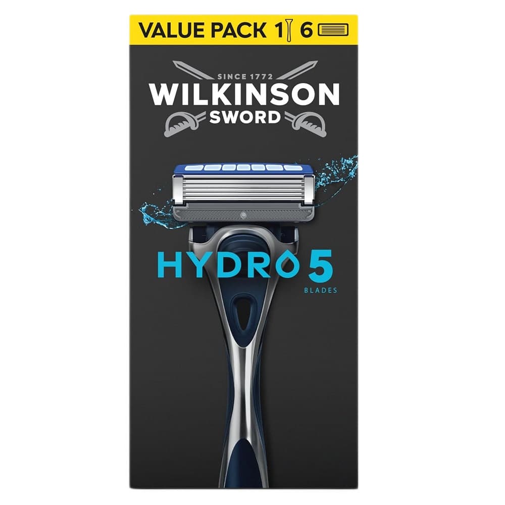 Hydro 5 maszynka do golenia z 5 ostrzami i 6 wkładów