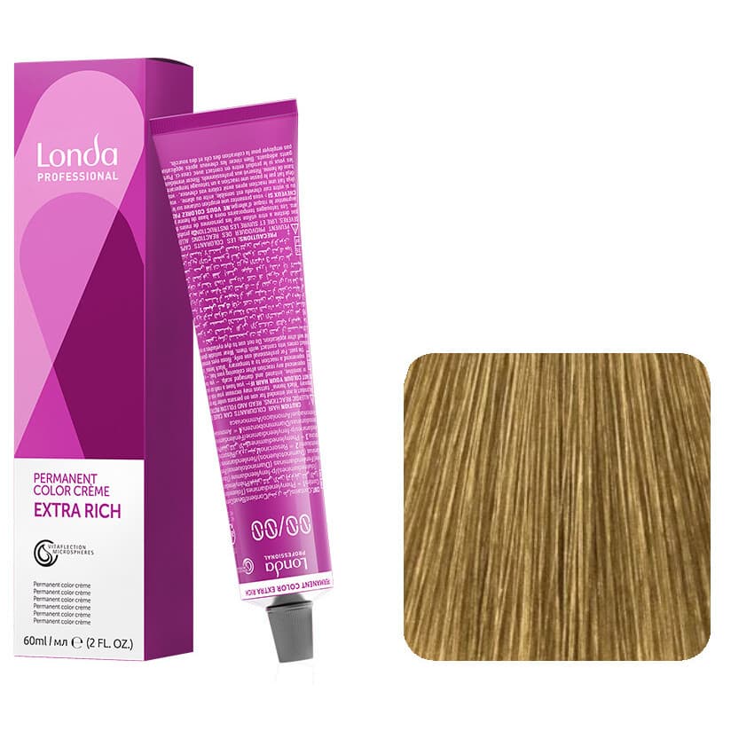Londa Color Permanent, farba do włosów, 7/0