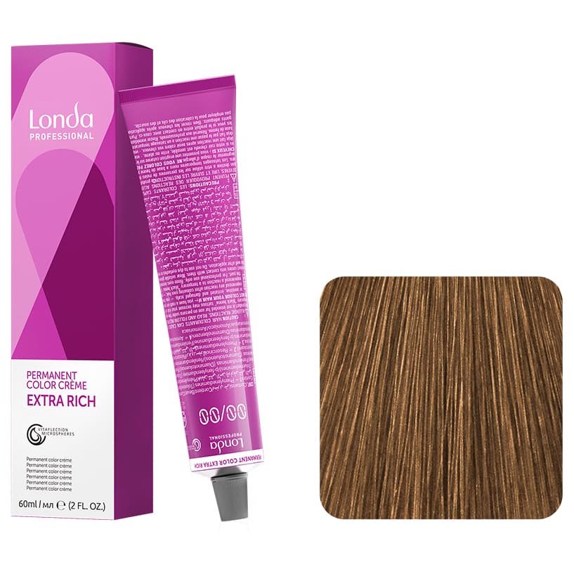 Londa Color Permanent, farba do włosów, 8/71