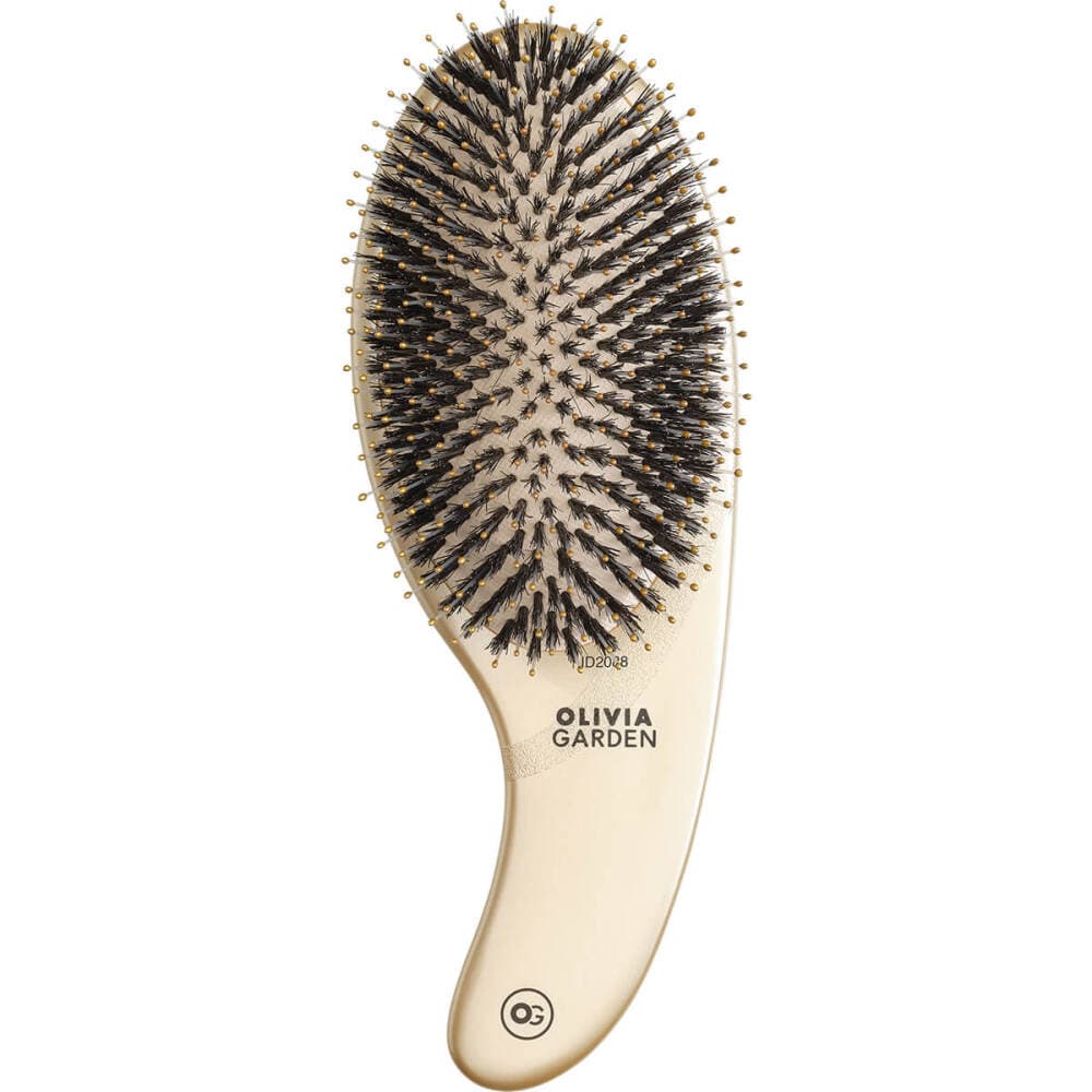Expert Care Curve, szczotka do rozczesywania, Boar&Nylon Bristles Gold