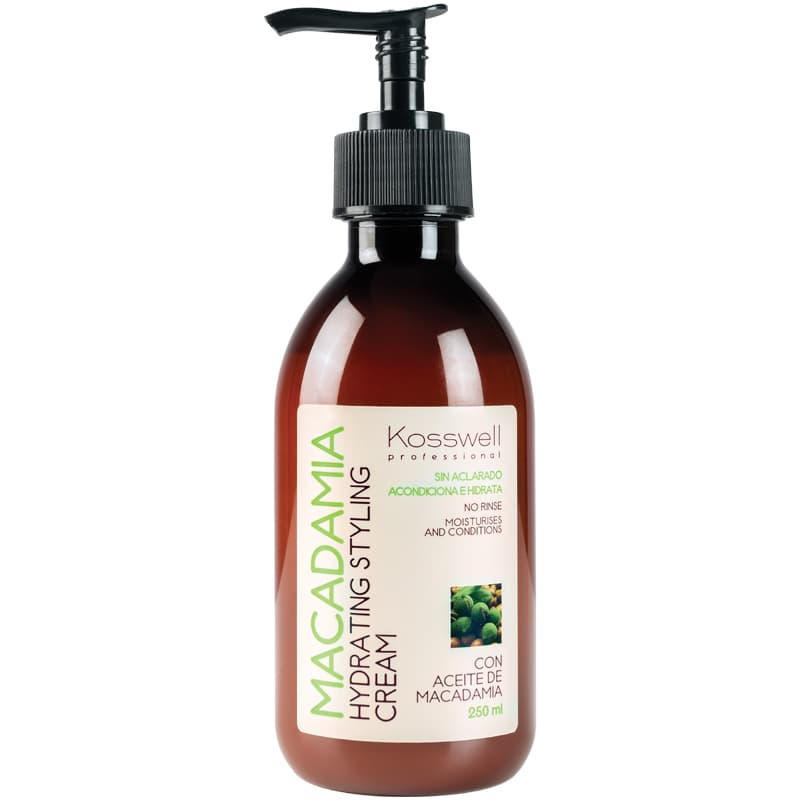 Macadamia Hydrating Styling Cream, nawilżający krem do włosów z olejkiem macadamia