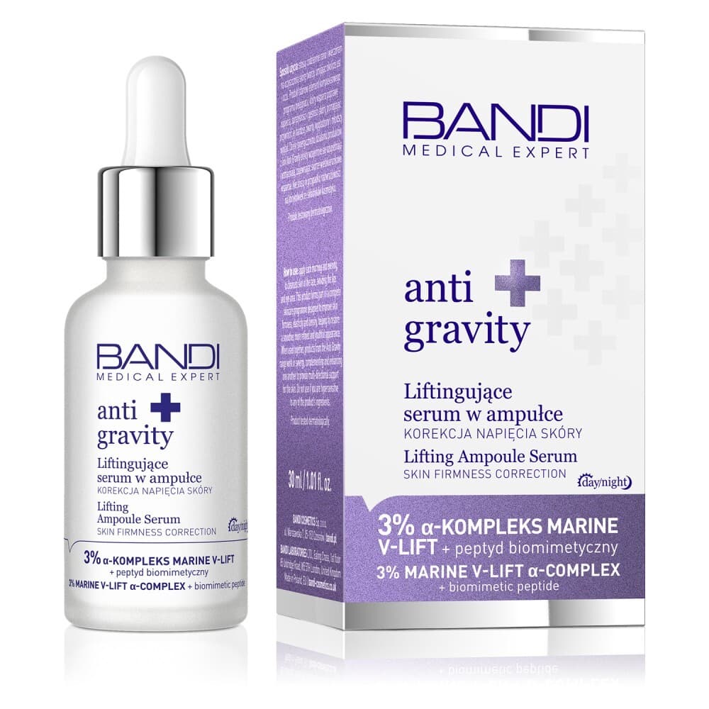 Medical Expert anti gravity, liftingujące serum w ampułce korygujące napięcia skóry