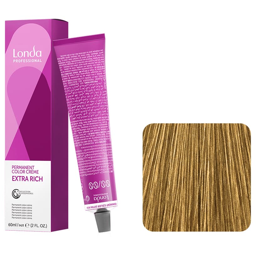 Londa Color Permanent, farba do włosów, 7/-