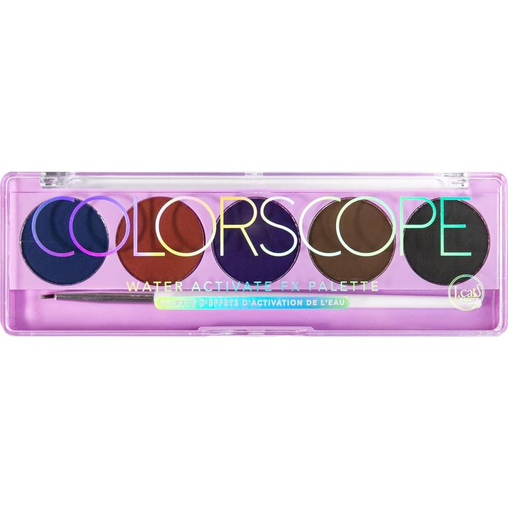 Colorscope water activating, paleta eyelinerów aktywowanych wodą, Deep