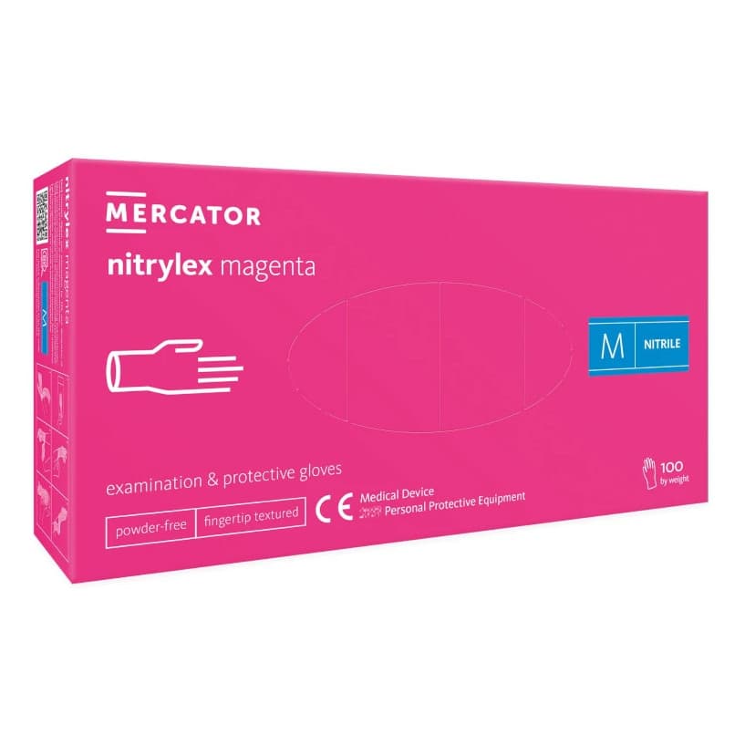 Nitrylex Magenta, rękawice nitrylowe