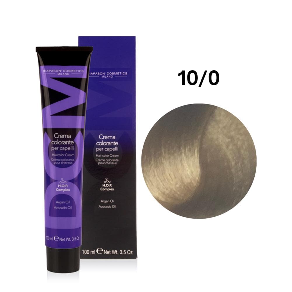 Diapason DCM, farba do włosów, 10/0 Naturalny Bardzo Jasny Platynowy Blond