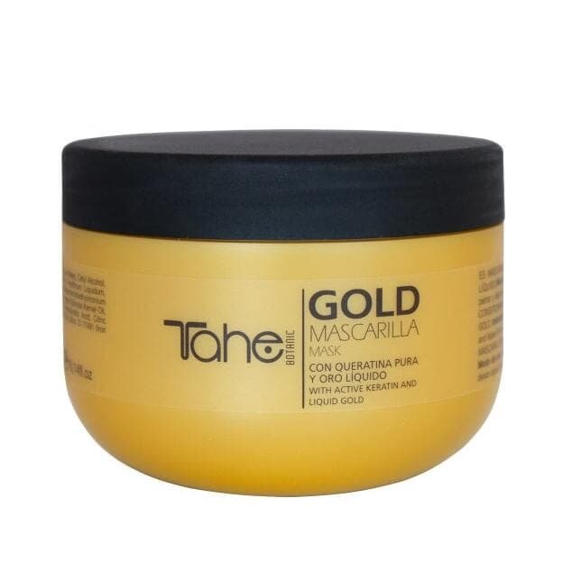 Botanic Gold Finishing, maska z aktywną keratyną i płynnym złotem