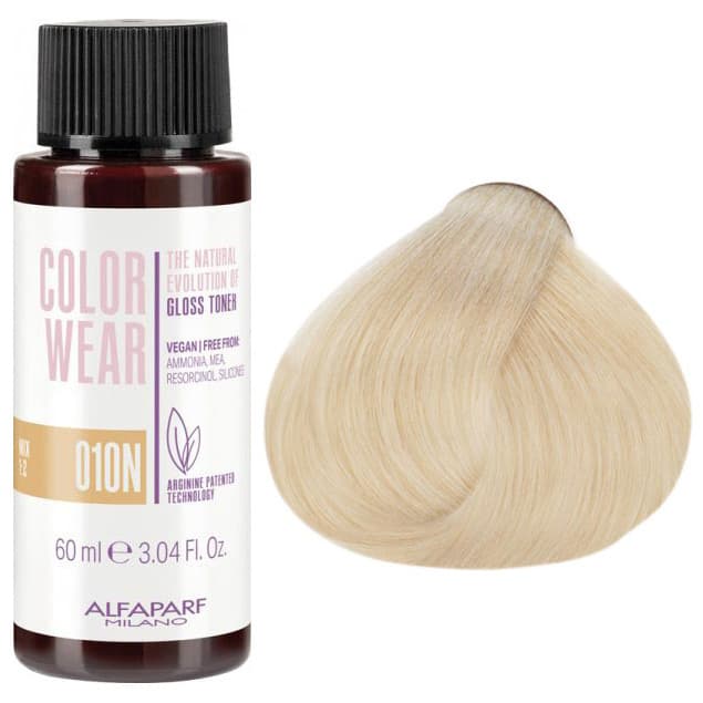 Color Wear Gloss, toner do włosów bez amoniaku,, 10N