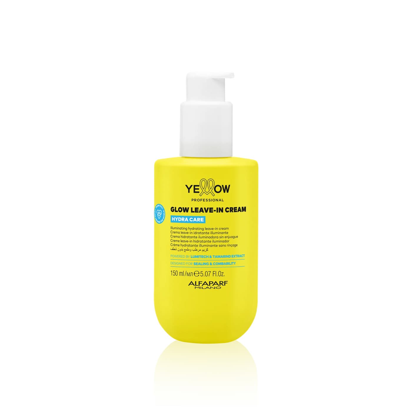 GLOW CREAM HYDRA CARE Nawilżający krem bez spłukiwania nadający blask i ochronę termiczną do wszystkich rodzajów włosów