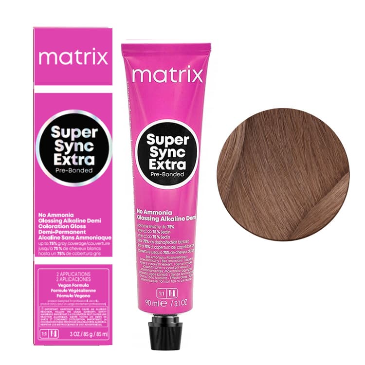 Super Sync Extra Pre-Bonded, krem do koloryzacji ton w ton, 8NN/8.00