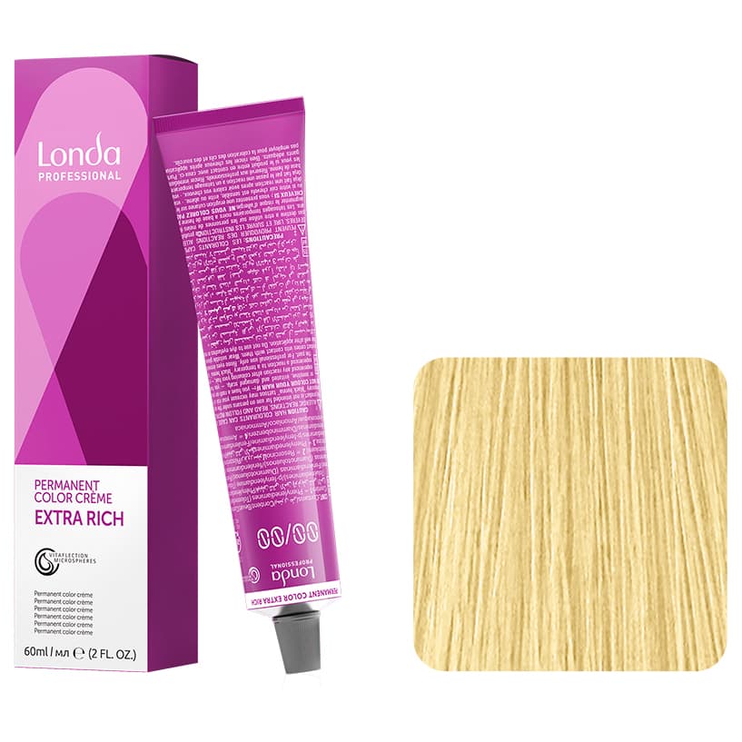Londa Color Permanent, farba do włosów, 10/0