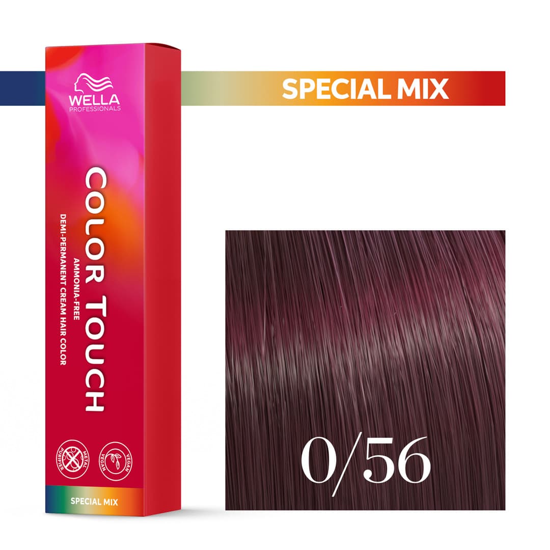 Wella Color Touch, krem tonujący bez amoniaku, 0/56