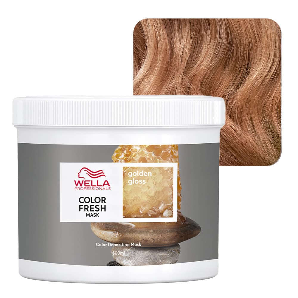 Wella Color Fresh, maska koloryzująca, Golden