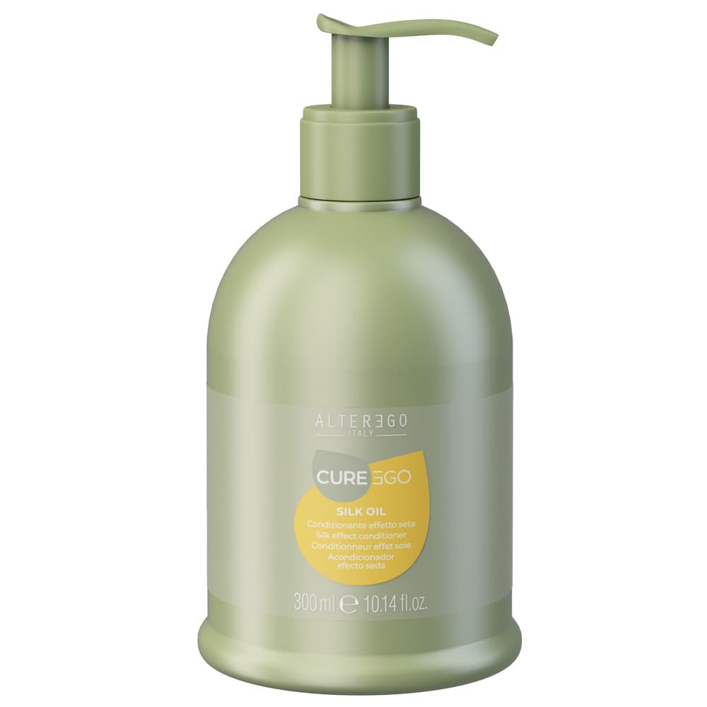 Alter Ego CureEgo Silk Oil, odżywka nadająca efekt jedwabistych włosów