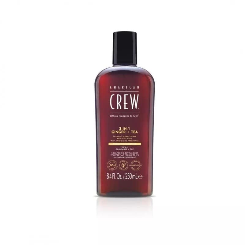 3w1 Ginger&Tea, szampon, odżywka i żel pod prysznic w jednym