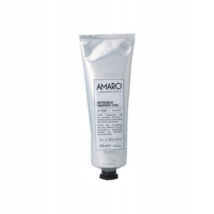 Amaro Invisible Shaving Gel, żel do golenia i po goleniu