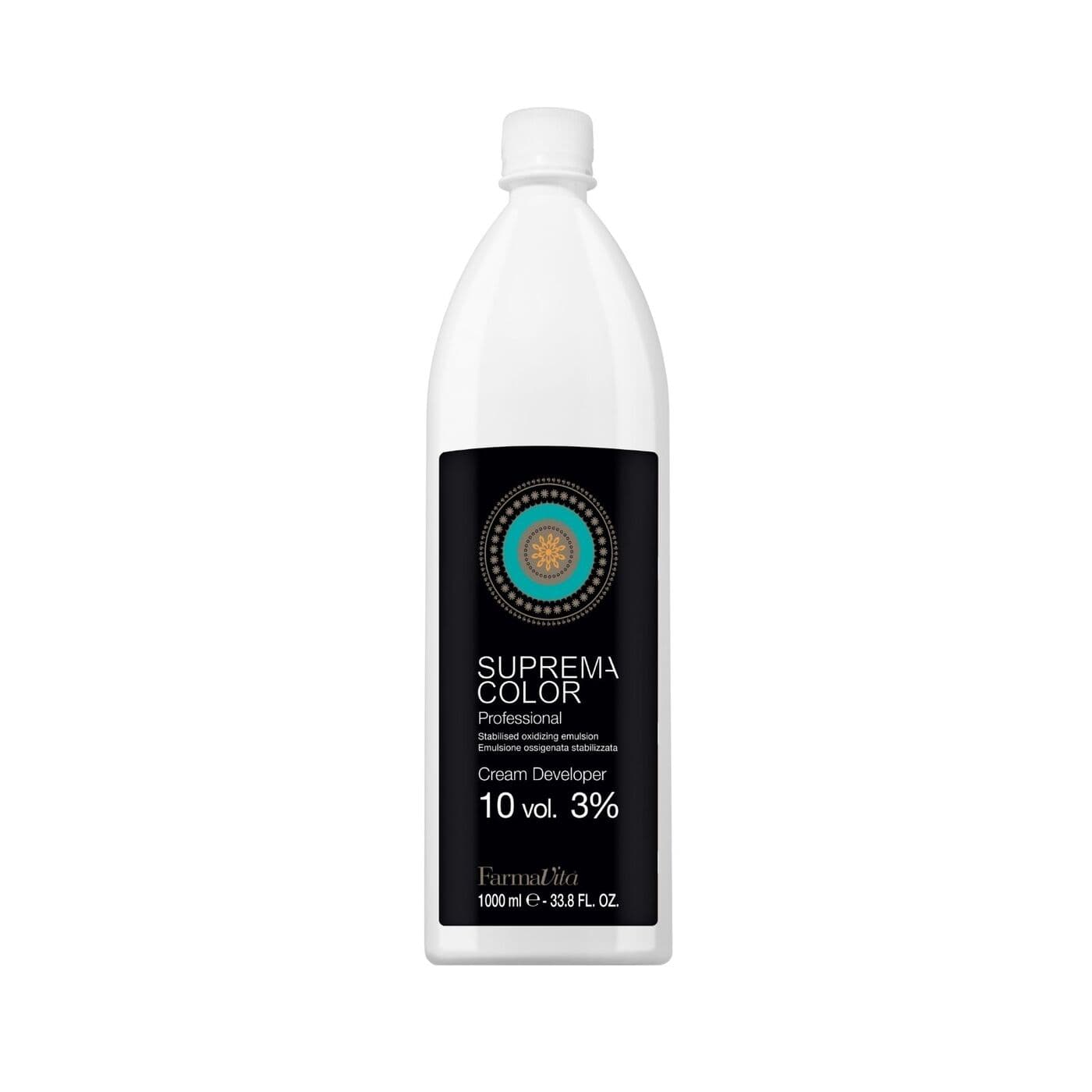 Suprema Color CR. Developer, oksydant, krem rozjaśniający, 10 vol. 3%