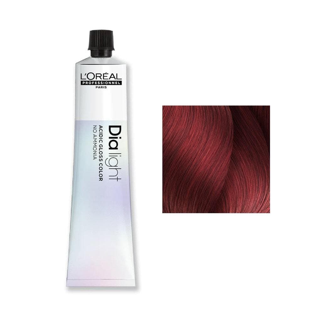 Loreal Dia Light, koloryzacja ton w ton o odczynie kwasowym, 6.66
