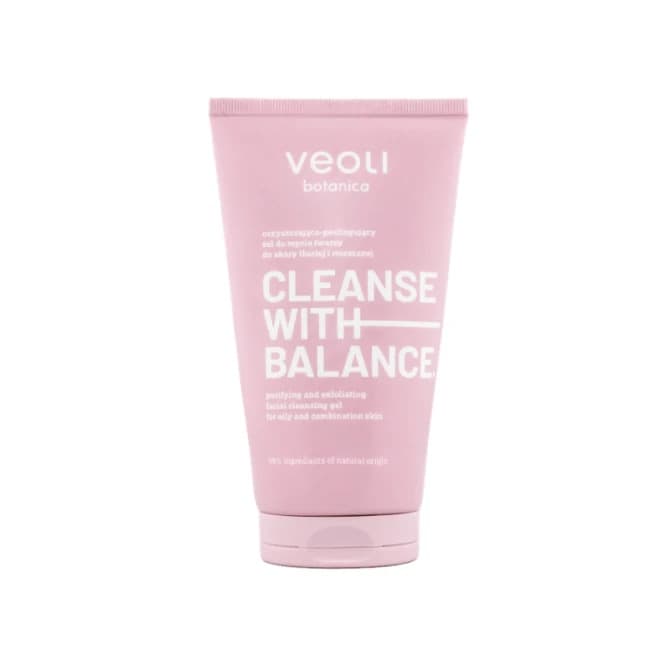 Cleanse with Balance, żel do mycia twarzy do skóry tłustej i mieszanej