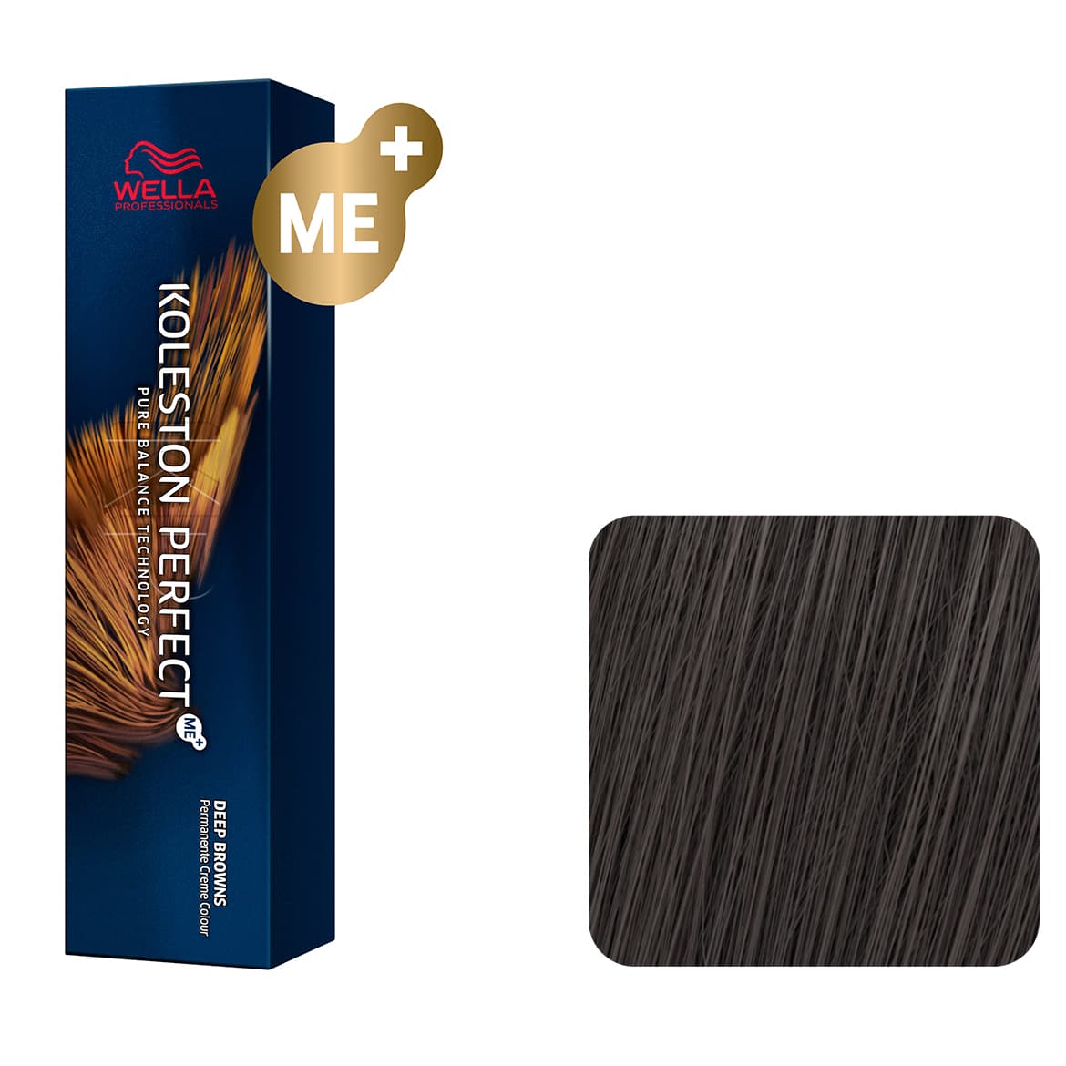 Wella Koleston Perfect ME+, farba do włosów, 4/71