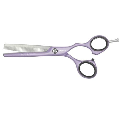 White Line Pastell Plus Crane 39 Thinning Scissors Lavender, degażówki fryzjerskie, 5,5", ref. j43255-12