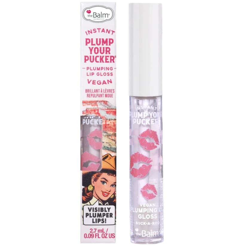 The Balm Instant Plump Your Pucker Plumping Lip Gloss błyszczyk powiększający usta Buck-a-Roo