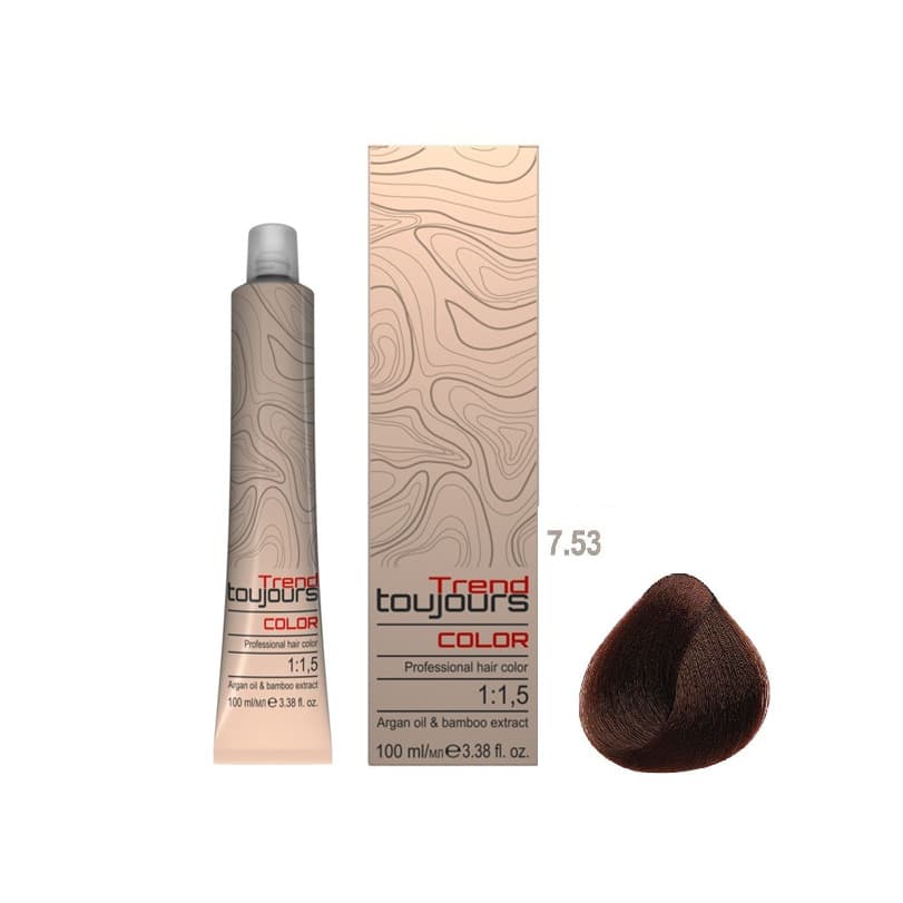 Professional Color Care, farba do włosów, 7.53