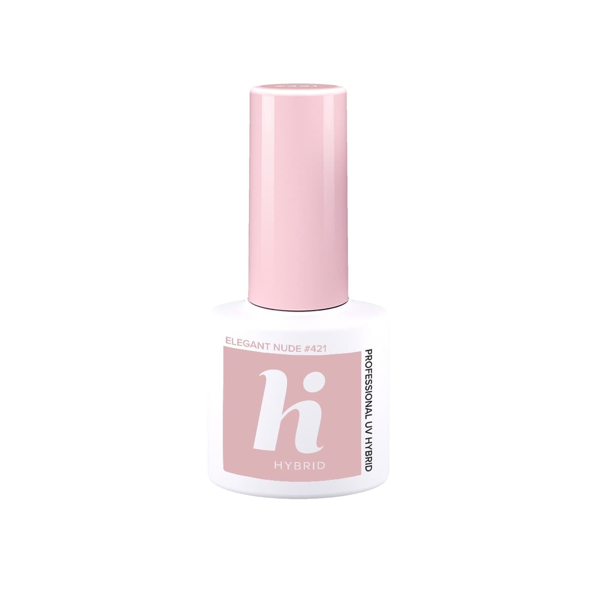hybrid, lakier hybrydowy,, #421 Elegant Nude