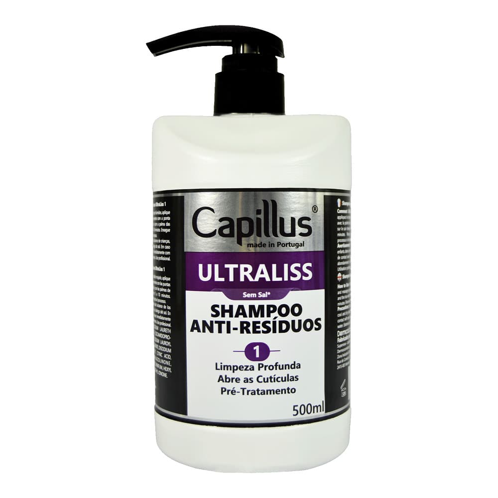 Ultraliss Forte, szampon bez soli, przed zabiegiem nanoplastii