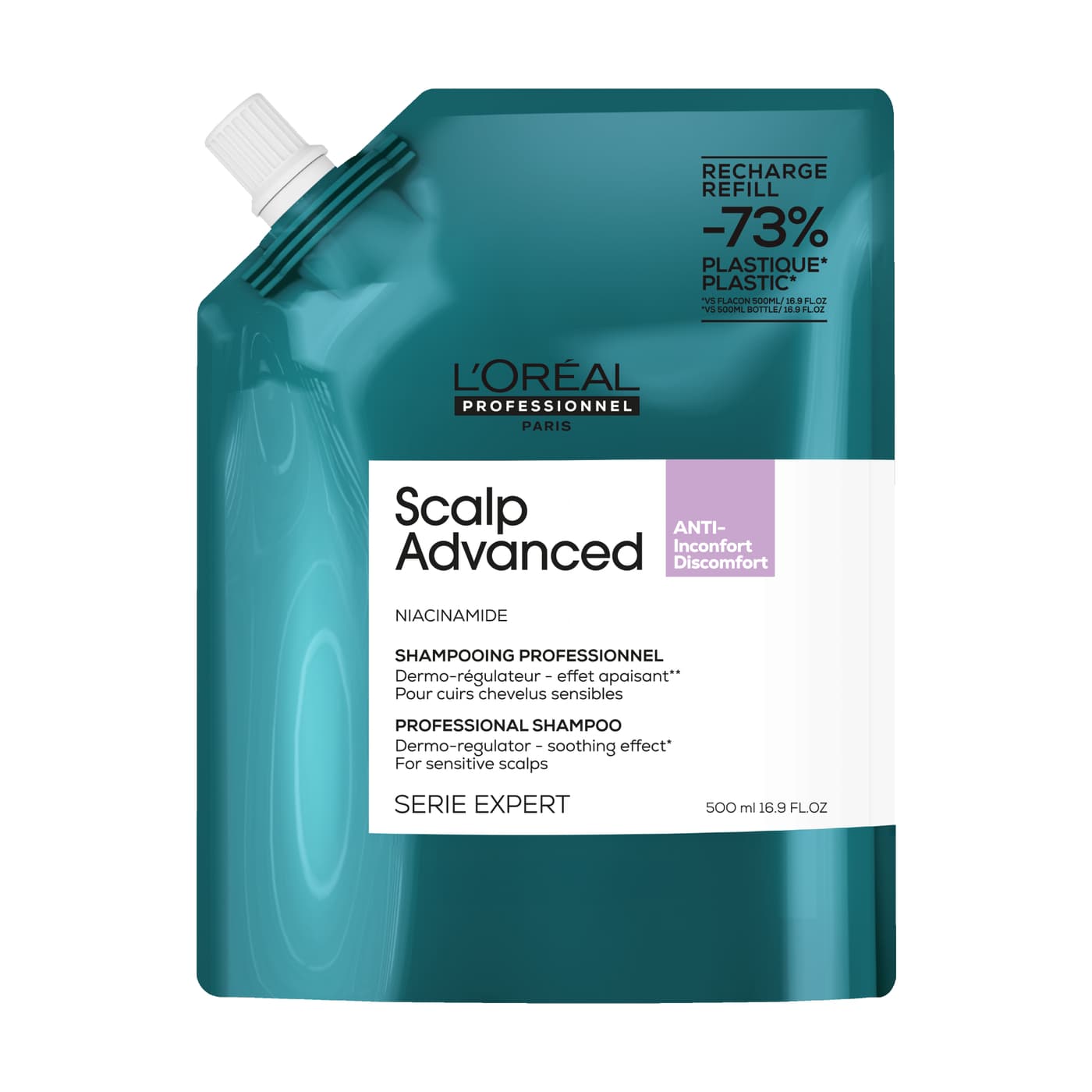 Loreal Scalp Advanced oczyszczający szampon do skóry głowy Refill