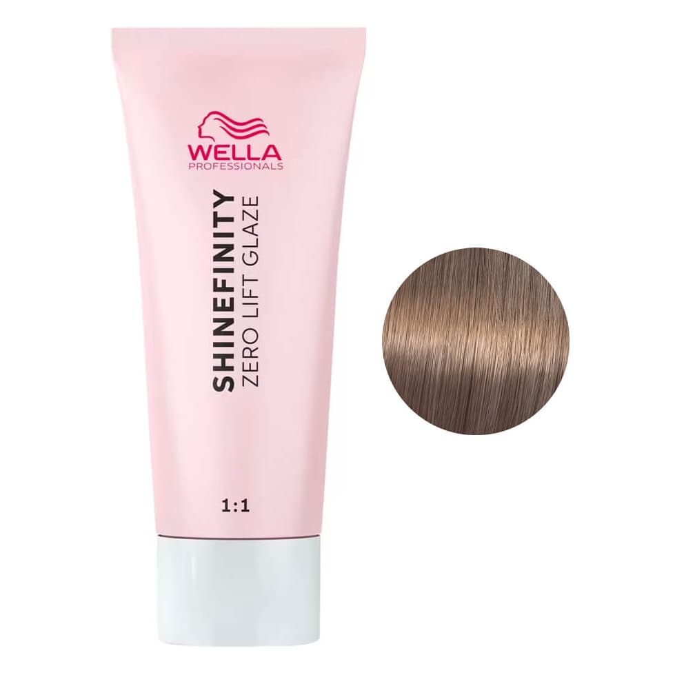 WELLA SHINEFINITY ZERO LIFT GLAZE Krem koloryzujący półtrwały - 06/73