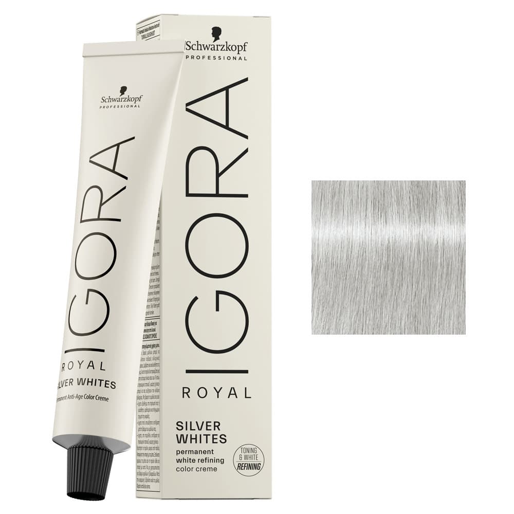 Schwarzkopf Igora Royal Silver Whites, farba, srebrny