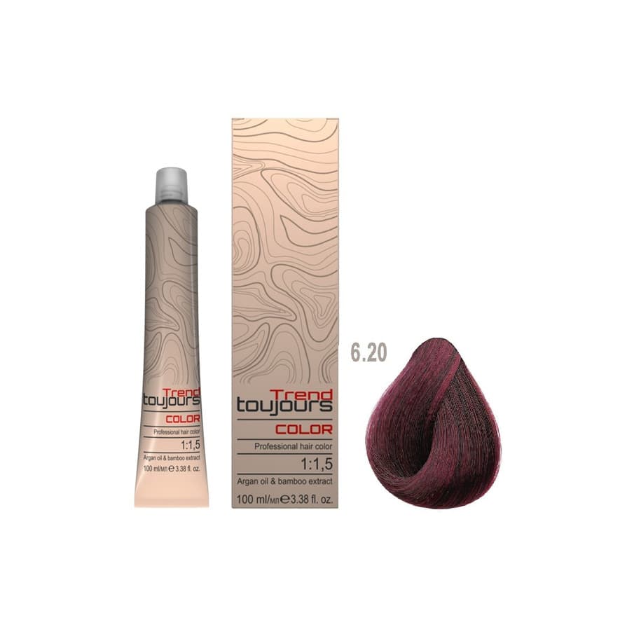 Professional Color Care, farba do włosów, 6.20