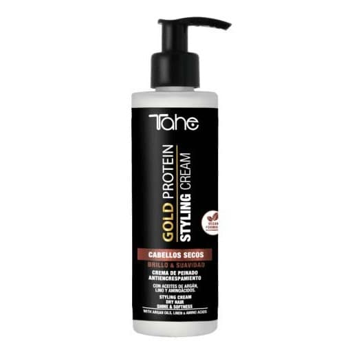 Gold Protein, termoochronny krem do stylizacji włosów suchych