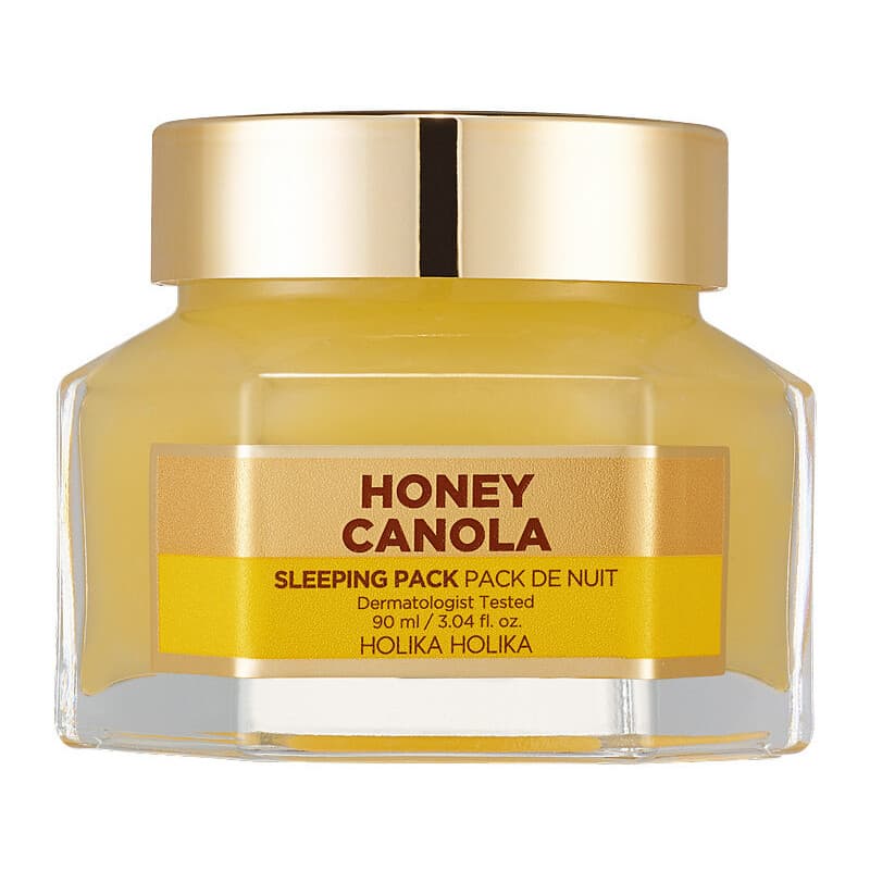 Honey Sleeping Pack, miodowa maseczka na noc z olejem rzepakowym