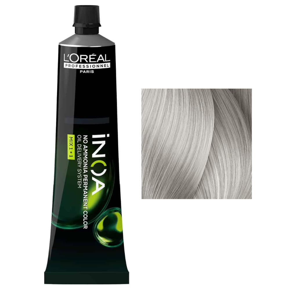 Loreal Inoa, farba do włosów w kremie bez amoniaku, 10.1