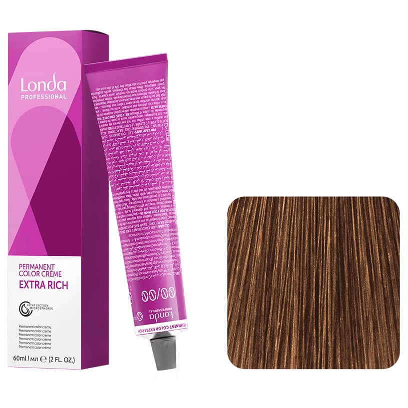 Londa Color Permanent, farba do włosów, 6/73