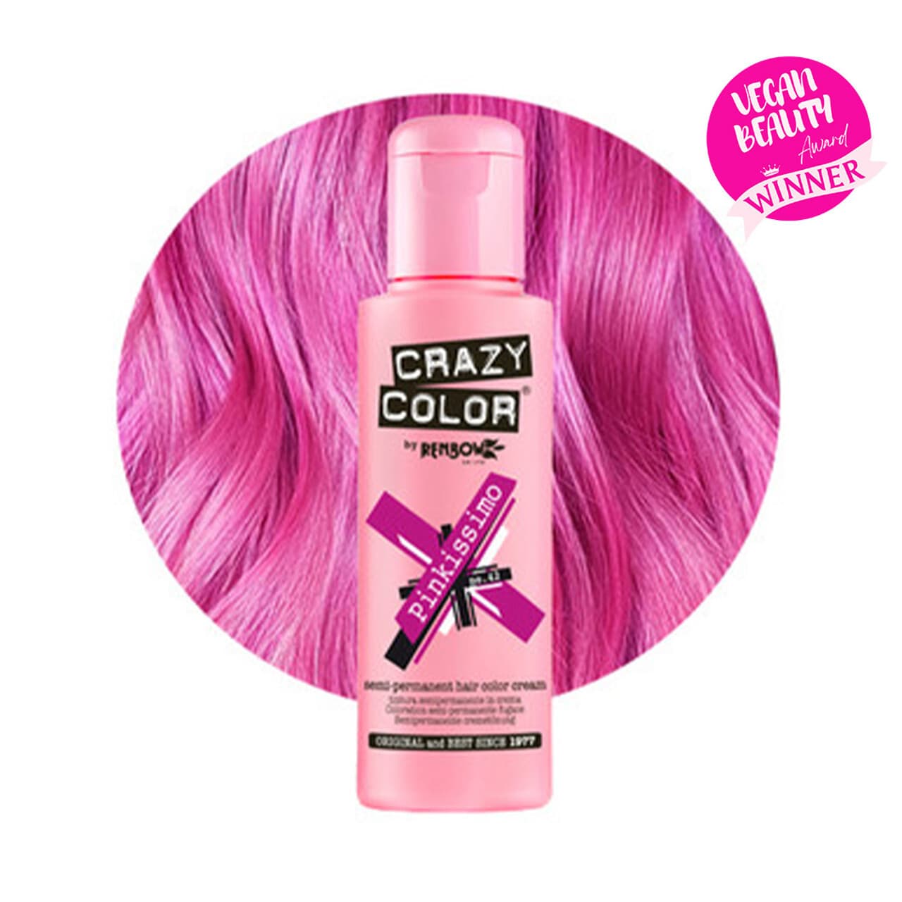 Color, toner odżywczy do włosów, Pinkissimo – różowy, nr 42