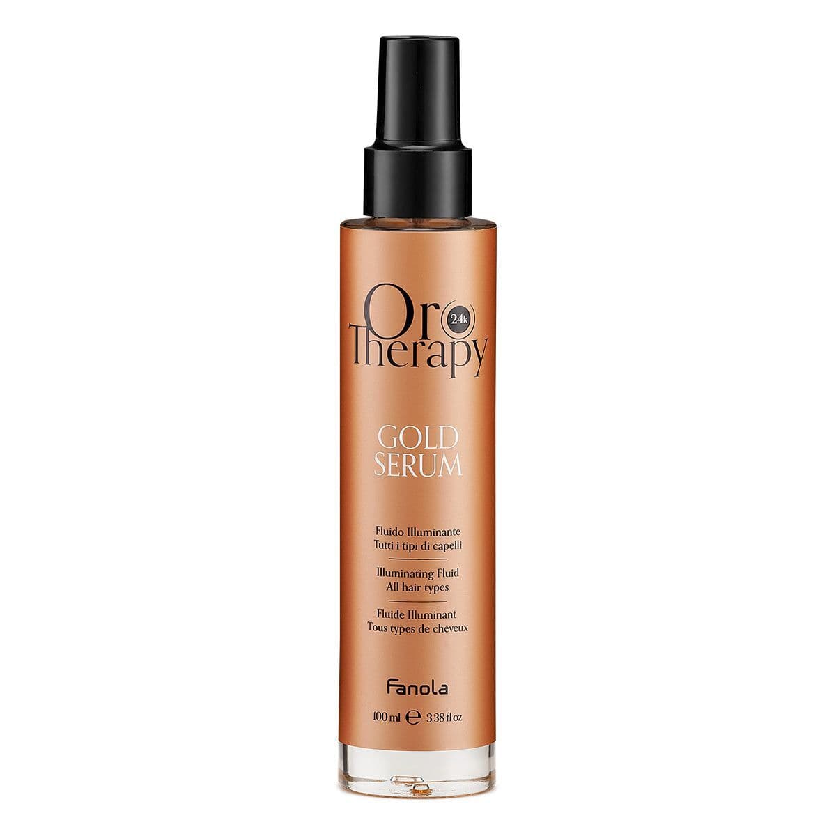 ORO THERAPY GOLD SERUM Rozświetlające serum do każdego rodzaju włosów