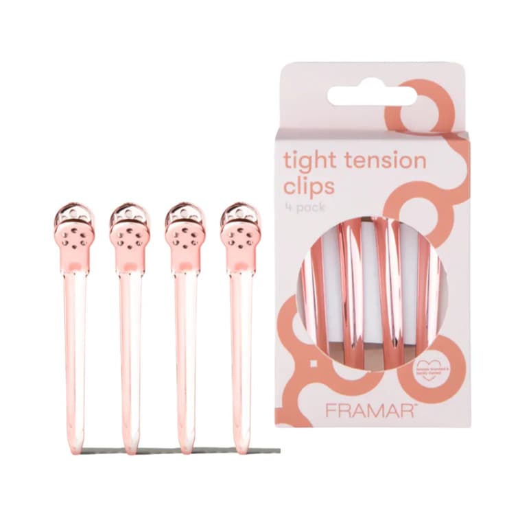 Tight Tension Clips, klipsy do włosów, różowe złoto