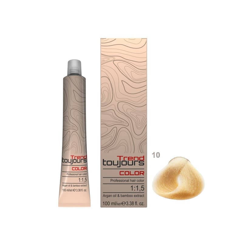 Professional Color Care, farba do włosów, 10