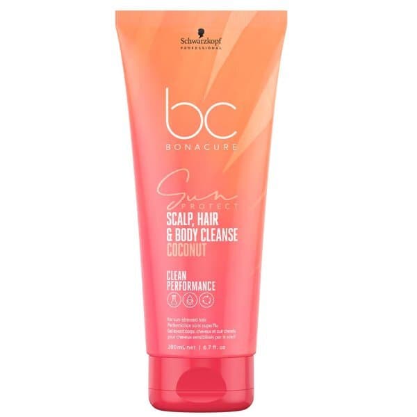 BONACURE SUN PROTECT SCALP HAIR&BODY Szampon 3w1 do włosów, skóry głowy i ciała po opalaniu