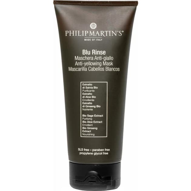 Philip Martins Blu Rinse, maska do włosów neutralizująca żółte tony