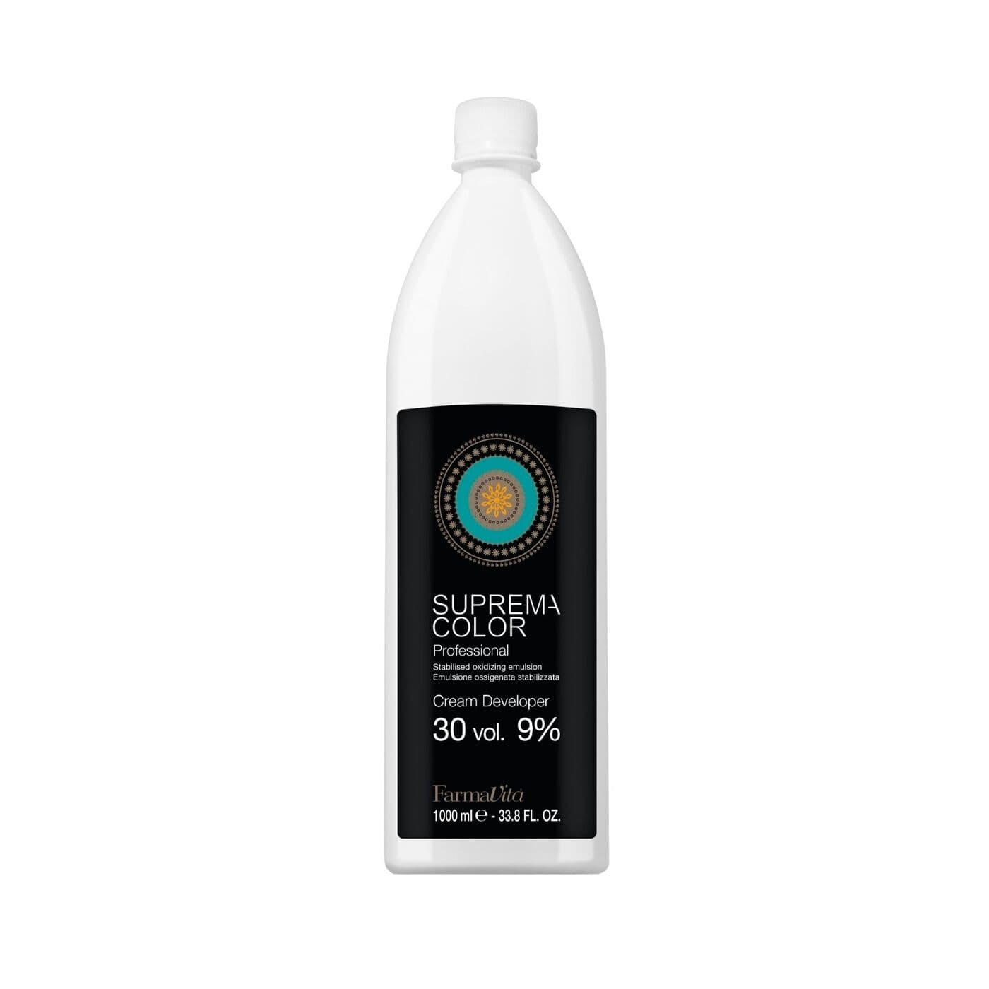 Suprema Color CR. Developer, oksydant, krem rozjaśniający, 30 vol. 9%