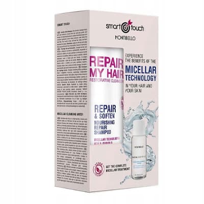 micelarny zestaw prezentowy Smart Touch Repair, szampon + płyn do demakijażu