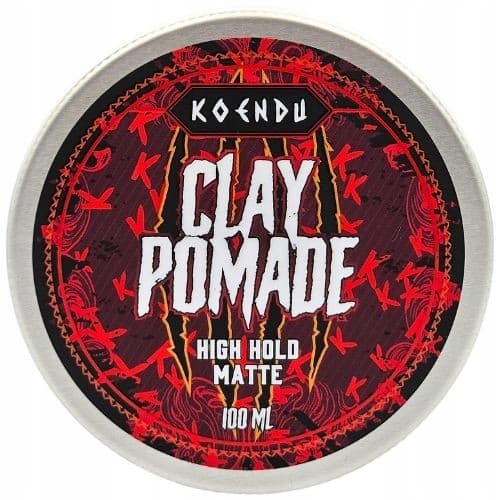 Clay Pomade, glinka wodna do włosów nadająca teksturę