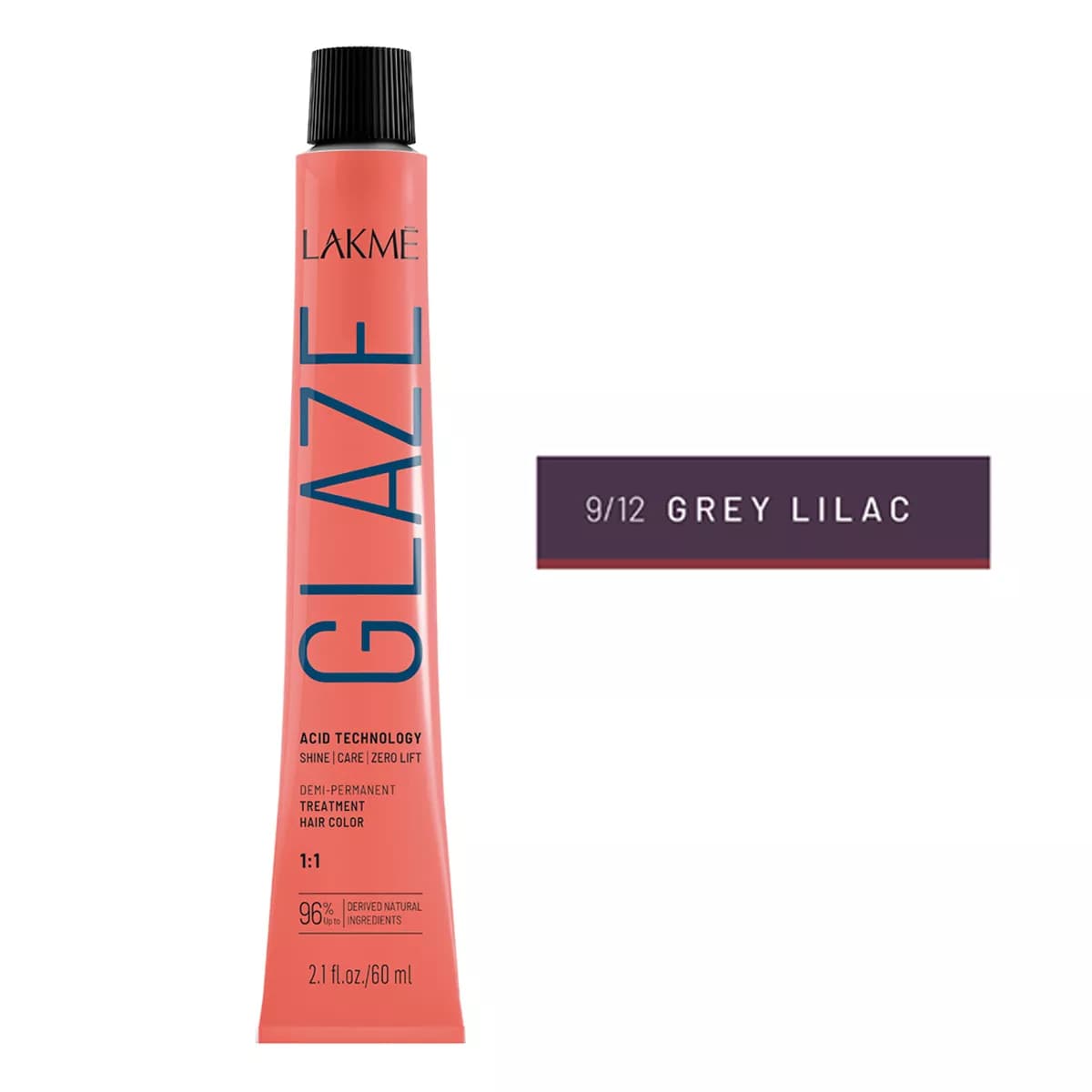 Glaze, toner kwasowy do włosów, 9/12 Grey Lilac