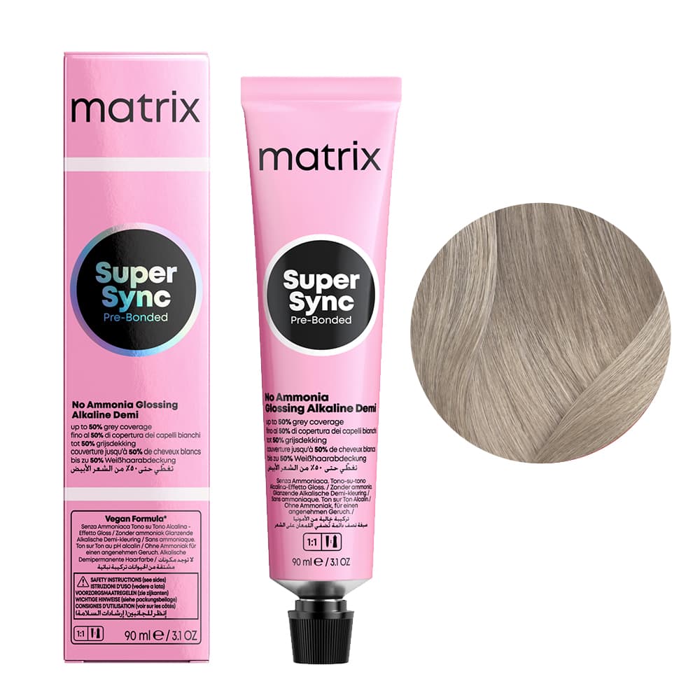 Super Sync Pre-Bonded, krem do koloryzacji ton w ton, 10N/10.0