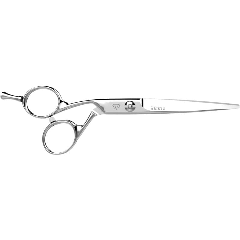 AristoCUT Ergo-Flow 6.0", nożyczki fryzjerskie, dla leworęcznych, ergonomiczne, precyzyjne cięcie, crane